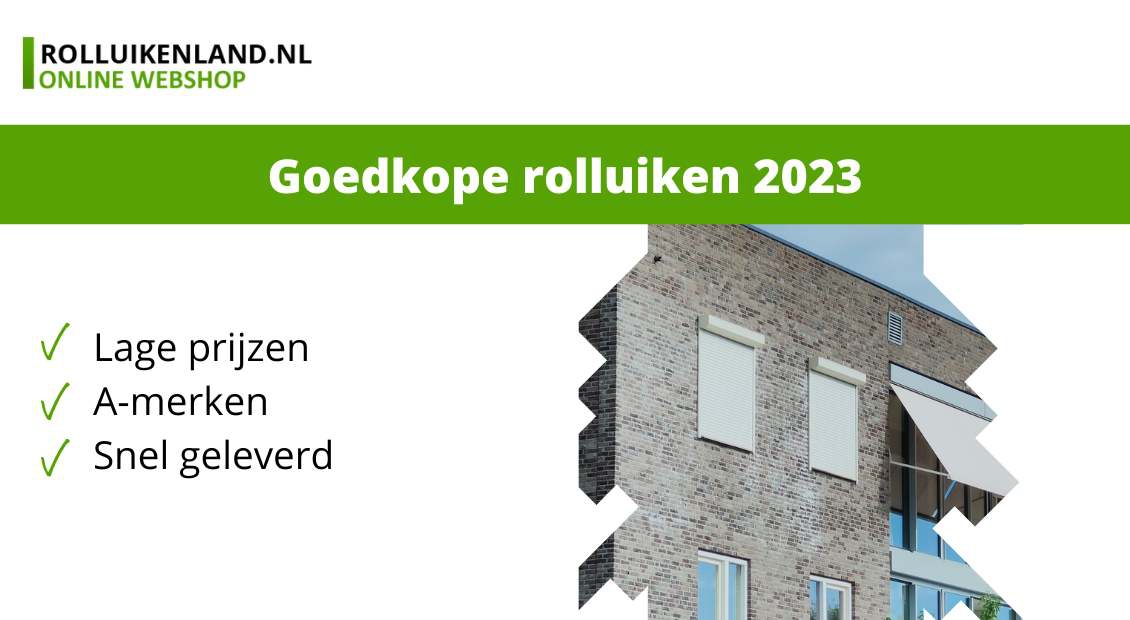 goedkope rolluiken