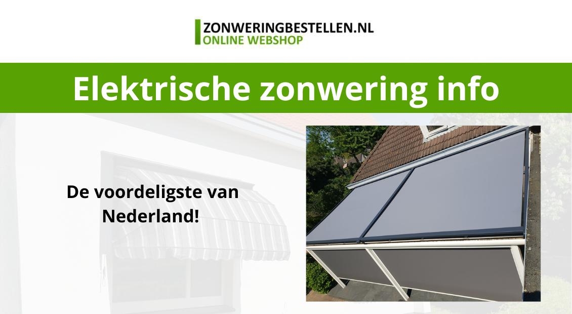 elektrische zonwering kopen