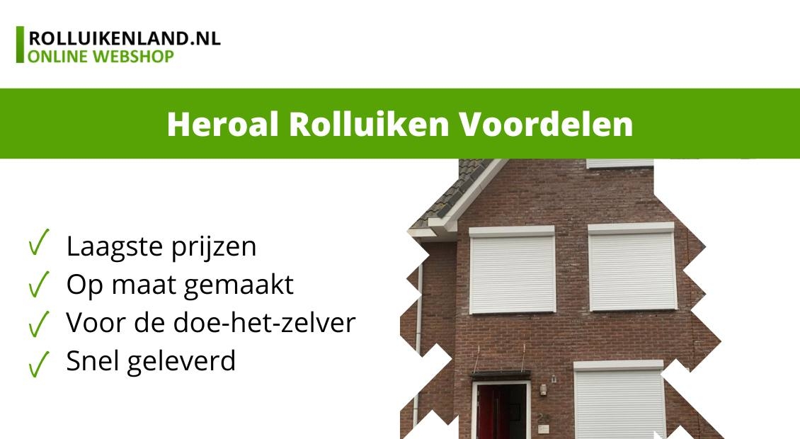 heroal rolluiken voordelen