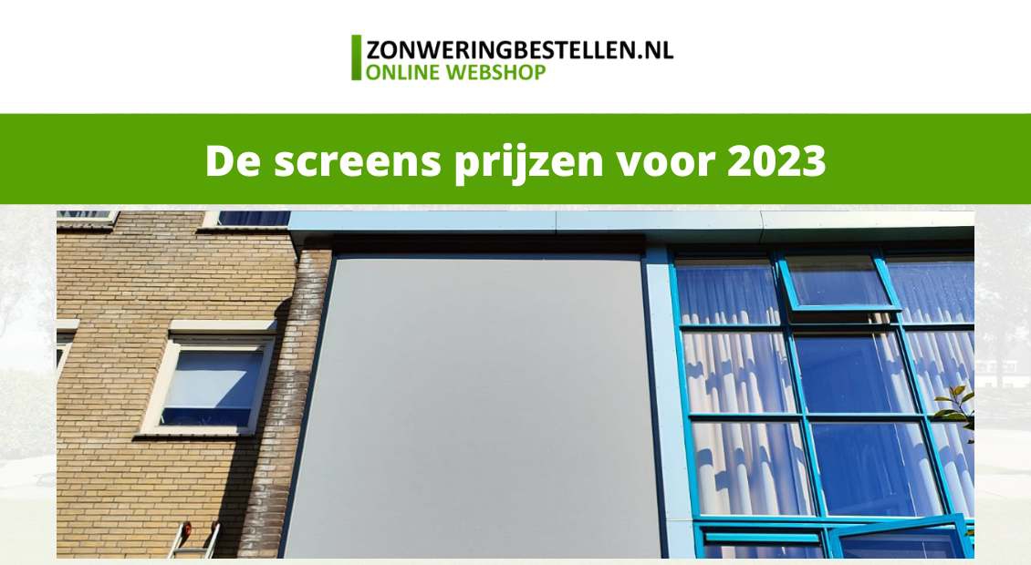 screens prijzen