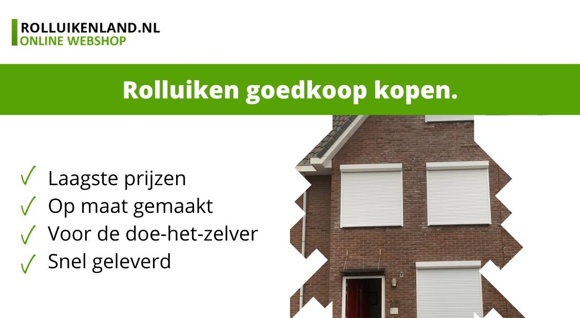 rolluiken goedkoop kopen