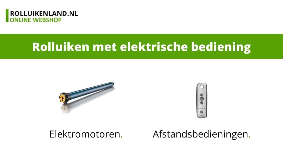 rolluiken elektrische bediening