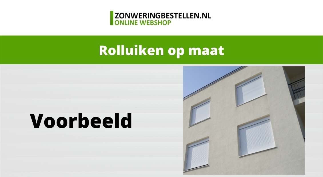 rolluiken op maat