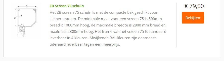 goedkoop screen