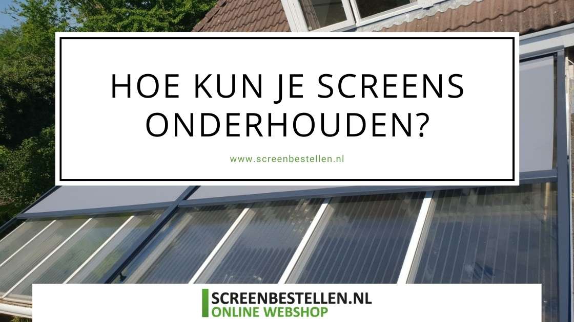 screen schoonmaken