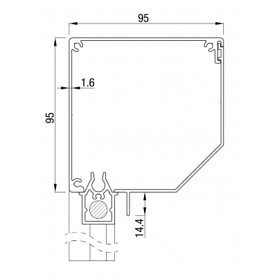 ZB Screen 95 Schuin