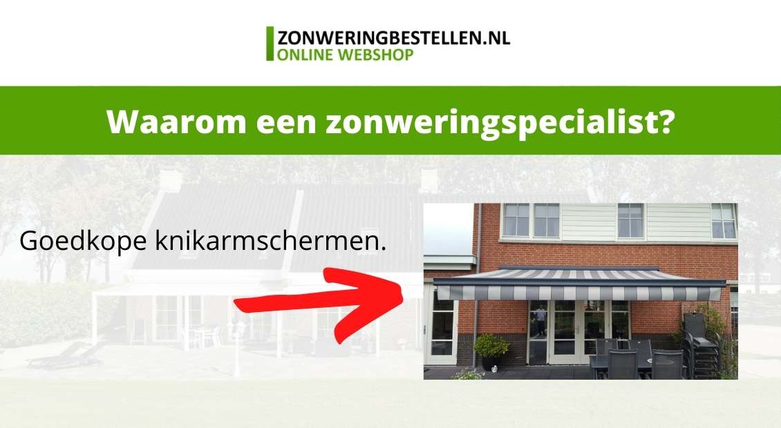 zonnescherm op maat specialist