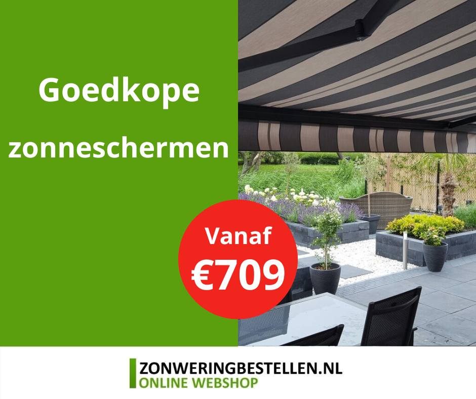 goedkope tuin zonneschermen