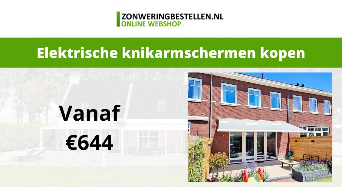 knikarmscherm kopen