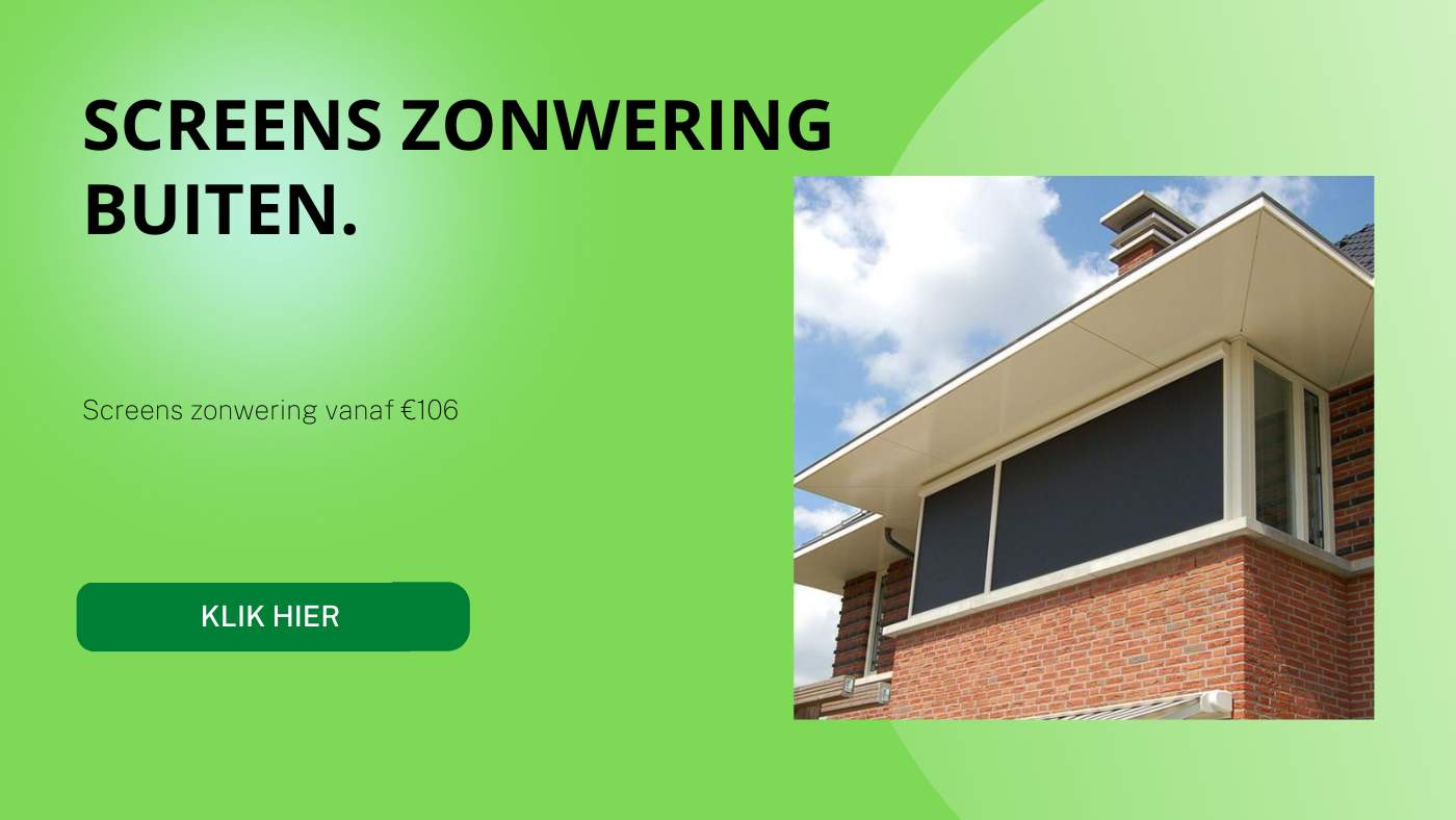 screens zonwering buiten